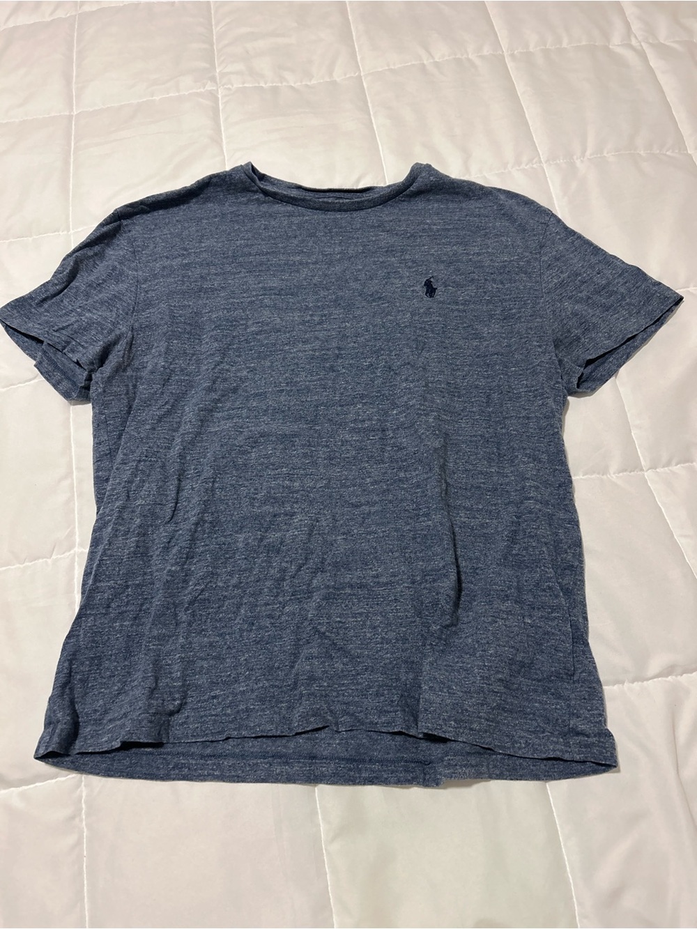 Polo by Ralph Lauren Heather Navy Short Sleeve Logo Tee